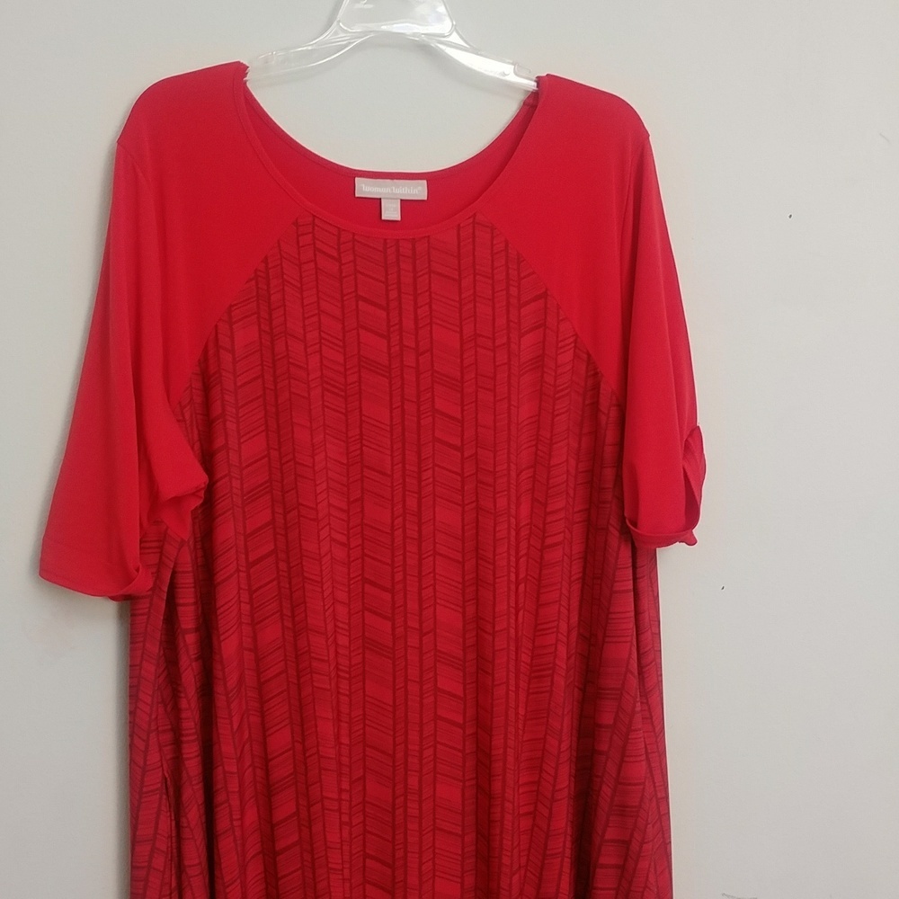 Woman Within Red Dress